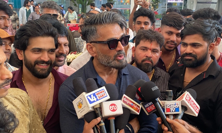 Tulu Films: ʼಜೈʼ ಚಿತ್ರೀಕರಣಕ್ಕಾಗಿ ಮಂಗಳೂರಿಗೆ ಬಂದ ಬಾಲಿವುಡ್‌ ನಟ ಸುನೀಲ್‌ ಶೆಟ್ಟಿ