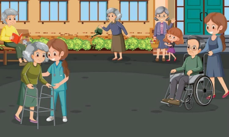 Ashram: ಹಿರಿಯ ಜೀವಗಳ ಶುಭಾಶೀರ್ವಾದ -ಸಾರ್ಥಕ ಭಾವ