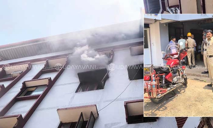 Mangaluru: ಕುದ್ರೋಳಿ ಬಳಿ ಅಪಾರ್ಟ್ ಮೆಂಟ್ ನಲ್ಲಿ ಅಗ್ನಿ ಅವಘಡ… ಅಗ್ನಿಶಾಮಕ ತಂಡ ದೌಡು