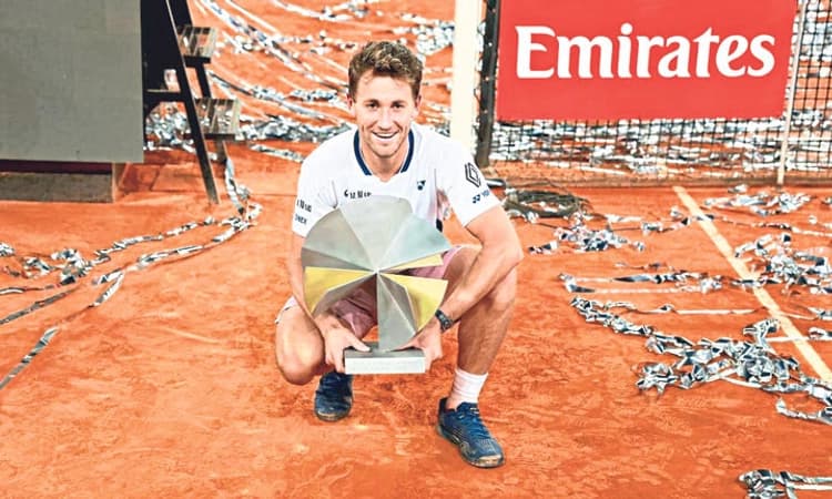 ಮ್ಯಾಡ್ರಿಡ್‌ ಓಪನ್‌ ಟೆನಿಸ್‌: ರೂಡ್‌ಗೆ ಮೊದಲ ಪ್ರಶಸ್ತಿ