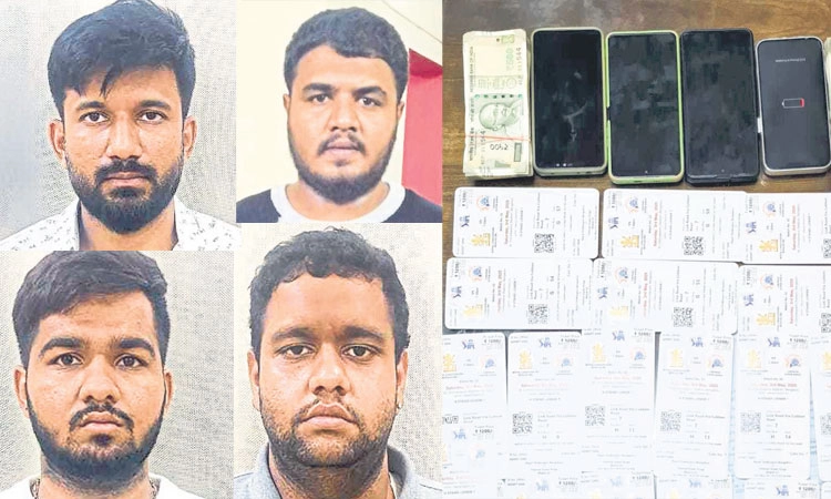 Arrested: ಐಪಿಎಲ್‌ ಅಕ್ರಮ ಟಿಕೆಟ್‌ ದಂಧೆ; ನಾಲ್ವರ ಸೆರೆ
