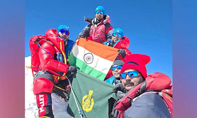 ITBP; ವಿಶ್ವದ 5ನೇ ಅತೀ ಎತ್ತರದ ಶಿಖರ ಮಾಕಲು ಏರಿ ದಾಖಲೆ