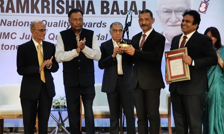 MAHE: ಎಂಐಟಿಗೆ ರಾಷ್ಟ್ರ ಮಟ್ಟದ ಐಎಂಸಿ ರಾಮಕೃಷ್ಣ ಬಜಾಜ್‌ ಗುಣಮಟ್ಟ ಪ್ರಶಸ್ತಿ
