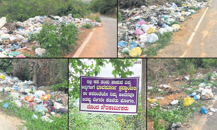 Ullal: ಕಸದ ಕೊಂಪೆ ಆಗುತ್ತಿದೆ ಅಂಬ್ಲಿಮೊಗರು