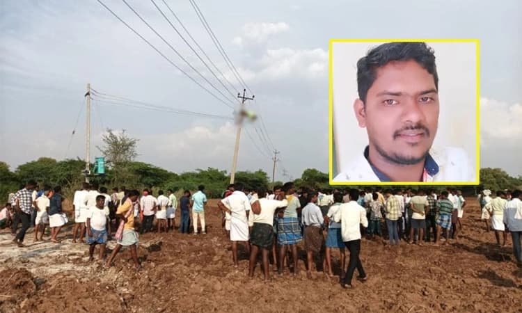 Hosapete: ವಿದ್ಯುತ್ ಪ್ರವಹಿಸಿ ಕಂಬದಲ್ಲಿದ್ದ ಲೈನ್‌ಮ್ಯಾನ್ ಸಾ*ವು!