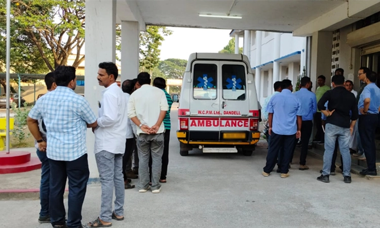 Dandeli: ಬೃಹತ್ ಗಾತ್ರದ ಪ್ಯಾನೆಲ್ ಬಿದ್ದು ಗುತ್ತಿಗೆ ಕಾರ್ಮಿಕ ಸ್ಥಳದಲ್ಲೆ ಸಾವು