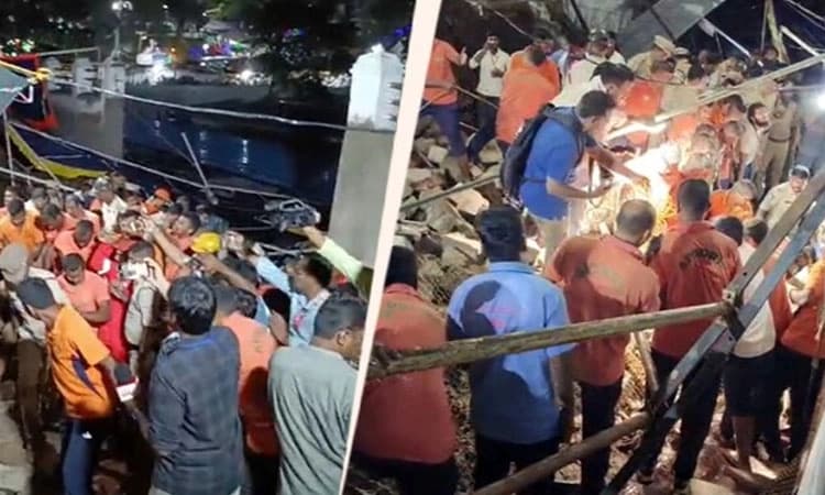 Andhra Pradesh: ದೇವಾಲಯದ ಗೋಡೆ ಕುಸಿದು 8 ಮಂದಿ ಭಕ್ತರು ದುರ್ಮ*ರಣ