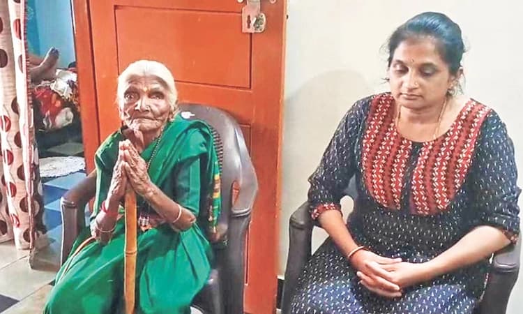 Shivamogga: ಮಂಜುನಾಥ ಕುಟುಂಬಕ್ಕೆ 103 ವರ್ಷದ ಅಜ್ಜಿ ಶಿವಮ್ಮ ಅವರಿಂದ ಸಾಂತ್ವನ