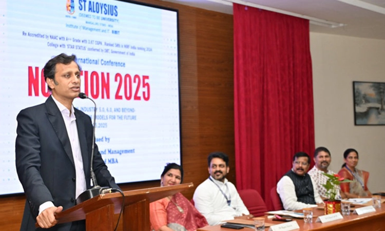 ಸೈಂಟ್ ಅಲೋಶಿಯಸ್ ವಿಶ್ವವಿದ್ಯಾಲಯ- ‘ನೋವೇಶನ್ 2025’ ಅಂತಾರಾಷ್ಟ್ರೀಯ ಸಮ್ಮೇಳನ