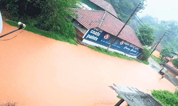 Bellare: ಅಸಮರ್ಪಕ ಚರಂಡಿ ಕಾಮಗಾರಿ; ಬೇಸಗೆ ಮಳೆಗೆ ಬೆಳ್ಳಾರೆ ಕೆಳಗಿನ ಪೇಟೆಯಲ್ಲಿ ಕೃತಕ ನೆರೆ