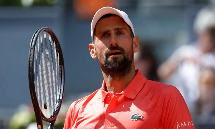 Madrid Open: ಮತ್ತೆ ಆರಂಭಿಕ ಪಂದ್ಯದಲ್ಲಿ ಜೊಕೋವಿಕ್‌ಗೆ ಸೋಲು