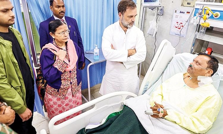 Srinagar: ಪಹಲ್ಗಾಮ್‌ ದಾಳಿಯ ಗಾಯಾಳುಗಳ ಭೇಟಿ ಆದ ರಾಹುಲ್‌ ಗಾಂಧಿ