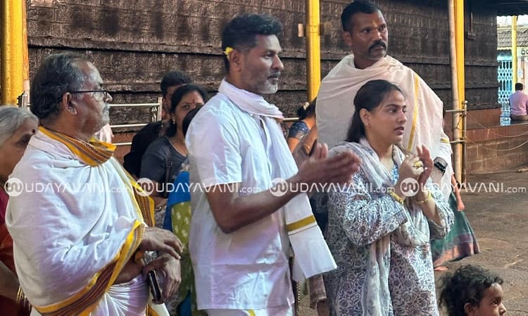 Subrahmanya: ಖ್ಯಾತ ನಟ ಪ್ರಭುದೇವ್ ಕುಕ್ಕೆಗೆ ಭೇಟಿ