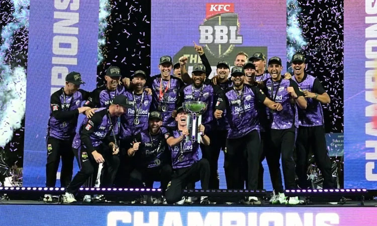 BBL 2025: ಹೋಬರ್ಟ್‌ ಹರಿಕೇನ್ಸ್‌ ಬಿಬಿಎಲ್‌ ಚಾಂಪಿಯನ್‌