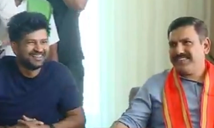 BJP Rift: ರಾಜ್ಯಾಧ್ಯಕ್ಷ ಬಿ.ವೈ.ವಿಜಯೇಂದ್ರ ಭೇಟಿಯಾದ ಭಿನ್ನರ ಬಣದ ಪ್ರತಾಪ್‌ ಸಿಂಹ!
