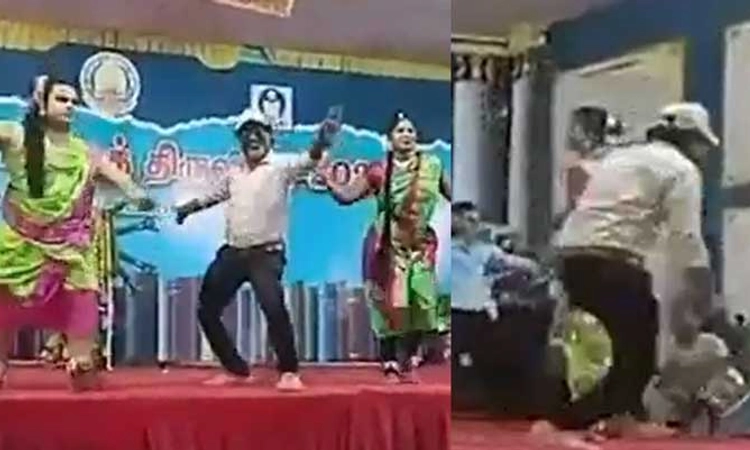 Tamilnadu: ನೃತ್ಯ ಮಾಡುತ್ತಲೇ ವೇದಿಕೆಯಲ್ಲೇ ಕುಸಿದು ಬಿದ್ದು ಮೃತ ಪಟ್ಟ ವ್ಯಕ್ತಿ