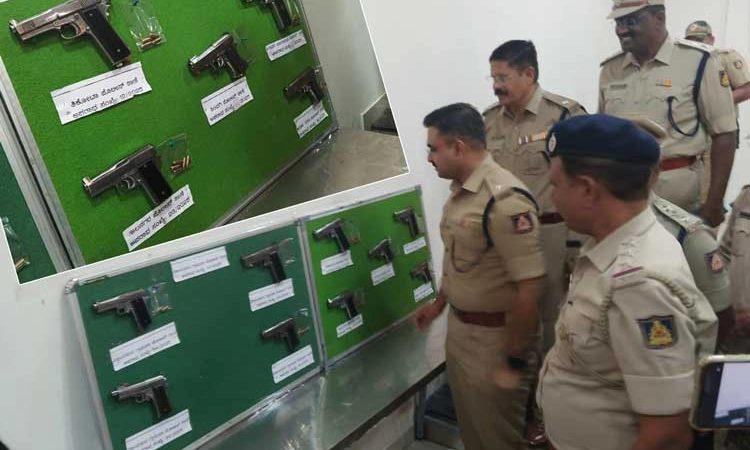 ವಿಜಯಪುರ ಪೊಲೀಸರ ಭರ್ಜರಿ ಕಾರ್ಯಾಚರಣೆ: 10 ಕಂಟ್ರಿ ಪಿಸ್ತೂಲ್‌ ಜಪ್ತಿ, 10 ಆರೋಪಿಗಳ ಬಂಧನ