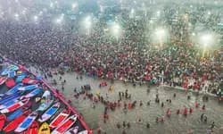 Mahakumbh: ಮಾಘ ಹುಣ್ಣಿಮೆ ದಿನ 2 ಕೋಟಿ ಮಂದಿ ಸ್ನಾನ, ಮಿಂದವರ ಸಂಖ್ಯೆ 47ಕೋಟಿಗೆ ಏರಿಕೆ