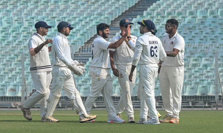 Ranaji Trophy: ಮಹತ್ವದ ಮುನ್ನಡೆ ಸಾಧಿಸಿದ ಹಾಲಿ ಚಾಂಪಿಯನ್‌ ಮುಂಬಯಿ