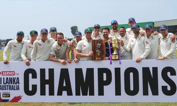 AUSvsSL: ಆಸ್ಟ್ರೇಲಿಯಕ್ಕೆ 2-0 ಸರಣಿ ಗೆಲುವು