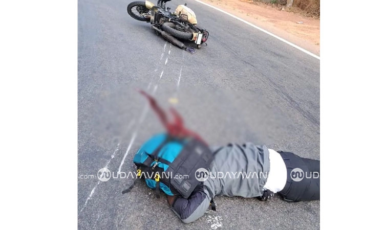 Aranthodu: ಬೈಕ್ ಸ್ಕಿಡ್ ಆಗಿ ಅಪಘಾತ; ಬೈಕ್ ಸವಾರ ಗಂಭೀರ ಗಾಯ