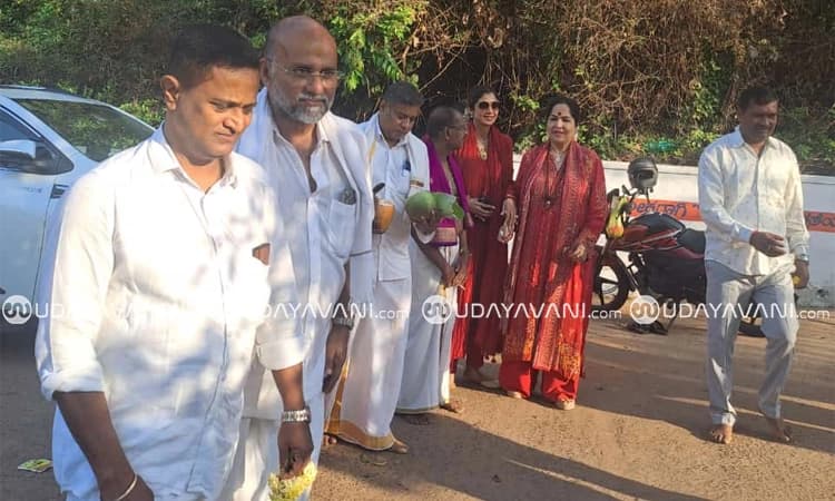 Padubidri:ಶ್ರೀ ಖಡ್ಗೇಶ್ವರೀ ಬ್ರಹ್ಮಸ್ಥಾನಕ್ಕೆ ಭೇಟಿ ನೀಡಿದ ಬಾಲಿವುಡ್ ನಟಿ ಶಿಲ್ಪಾ ಶೆಟ್ಟಿ