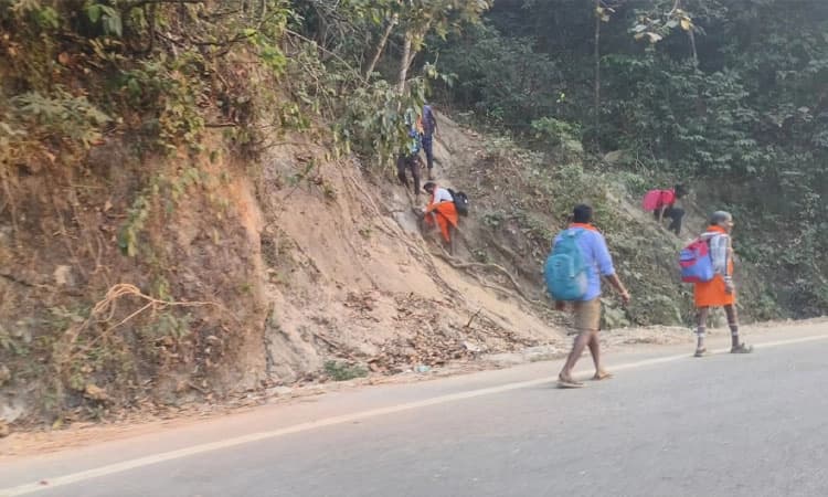 Shivaratri ಪಾದಯಾತ್ರೆ: ಚಾರ್ಮಾಡಿ ಘಾಟಿಯಲ್ಲಿ ಪರಿಸರ ಹಾನಿ ಮತ್ತು ಅಪಾಯದ ಹೆಜ್ಜೆಗುರುತು