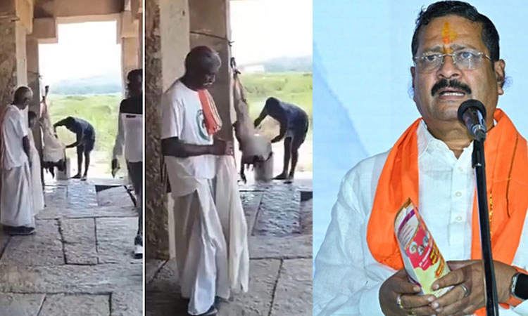 ಶ್ರೀಕೃಷ್ಣದೇವರಾಯನ ಸಮಾಧಿ ಕಂಬಕ್ಕೆ ಮಾಂಸ: ಶಾಸಕ ಯತ್ನಾಳ್‌ ಕಿಡಿ