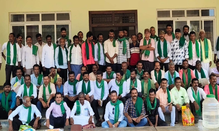 Sagara: ಜನಸ್ಪಂದನಾ ಕಾರ್ಯಕ್ರಮ ಮಾಡಲು ಸಿಗದ ಅವಕಾಶ; ರೈತಸಂಘದಿಂದ ಪ್ರತಿಭಟನೆ