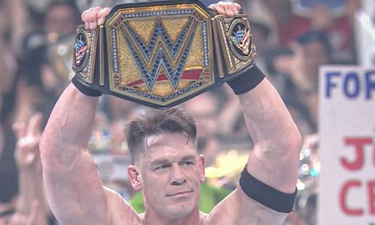 WrestleMania: ಕೋಡಿ ರೋಡ್ಸ್‌ ಸೋಲಿಸಿ ದಾಖಲೆಯ 17ನೇ ಬಾರಿ ಚಾಂಪಿಯನ್‌ ಆದ ಜಾನ್‌ ಸೀನಾ