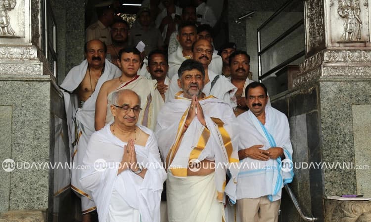 Belthangady: ಶ್ರೀ ಕ್ಷೇತ್ರ ಧರ್ಮಸ್ಥಳ ಮಂಜುನಾಥ ಸ್ವಾಮಿಯ ದರ್ಶನ ಪಡೆದ ಉಪಮುಖ್ಯಮಂತ್ರಿ