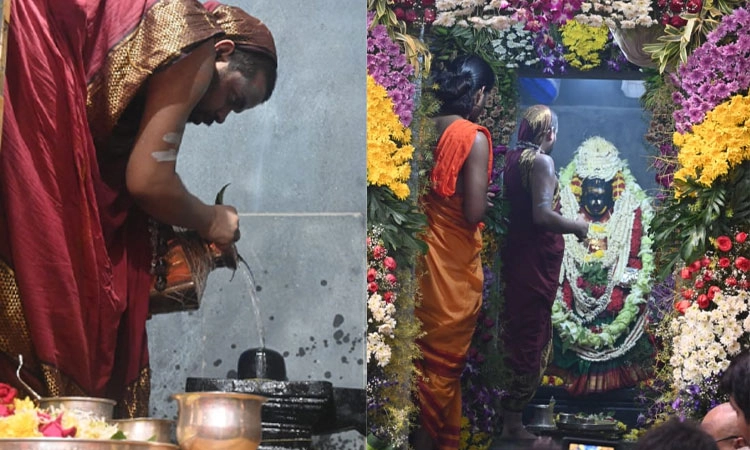 Honnavar: ಶ್ರೀ ಶಾರದಾಂಬಾ,ಶ್ರೀ ಚಂದ್ರಮೌಳೀಶ್ವರ,ಶ್ರೀ ಶಂಕರಾಚಾರ್ಯರ ಮೂರ್ತಿ ಪ್ರತಿಷ್ಠಾಪನೆ