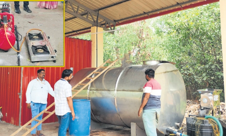 Bantwal: ಬಯೋಗ್ಯಾಸ್‌ ಘಟಕದ ಪ್ರಾಯೋಗಿಕ ಕಾರ್ಯಾಚರಣೆ