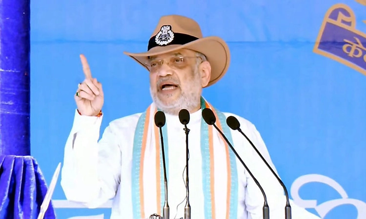 ನಕ್ಸಲ್‌ ನಿರ್ಮೂಲನೆ ಗುರಿಗೆ ಸಿಆರ್‌ಪಿಎಫ್ ಬೆನ್ನೆಲುಬು: ಅಮಿತ್‌ ಶಾ