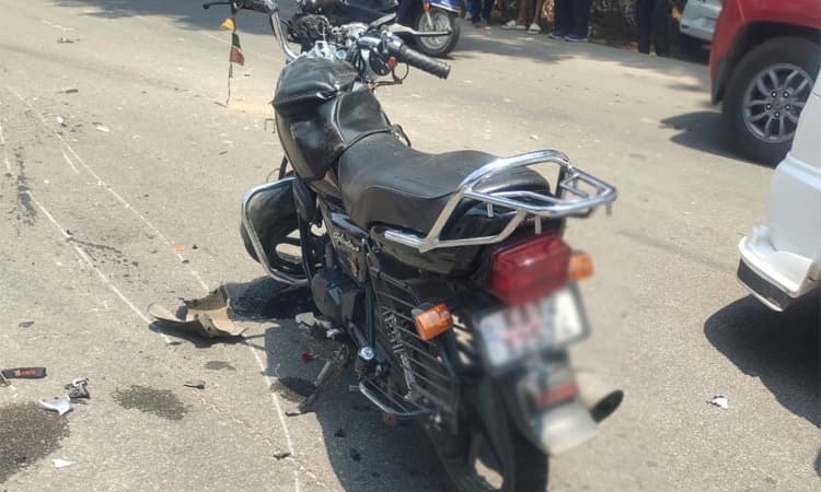 Madikeri: ಟಿಪ್ಪರ್ – ಬೈಕ್ ನಡುವೆ ಡಿಕ್ಕಿ : ಸವಾರ ಸ್ಥಳದಲ್ಲೇ ಸಾವು