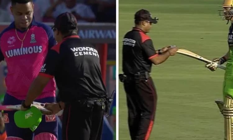 IPL: ಅಂಪೈರ್‌ಗಳು ಬ್ಯಾಟ್‌ ಪರಿಶೀಲನೆ ಮಾಡುವುದು ಯಾಕೆ? ಬ್ಯಾಟ್‌ ಅಳತೆ ಹೇಗಿರಬೇಕು?