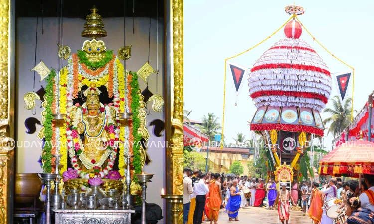 Uchila ಶ್ರೀ ಮಹಾಲಕ್ಷ್ಮೀ ದೇವಸ್ಥಾನ : ಮಹಾಲಕ್ಷ್ಮೀ ರಥಾರೋಹಣ ಸಂಪನ್ನ