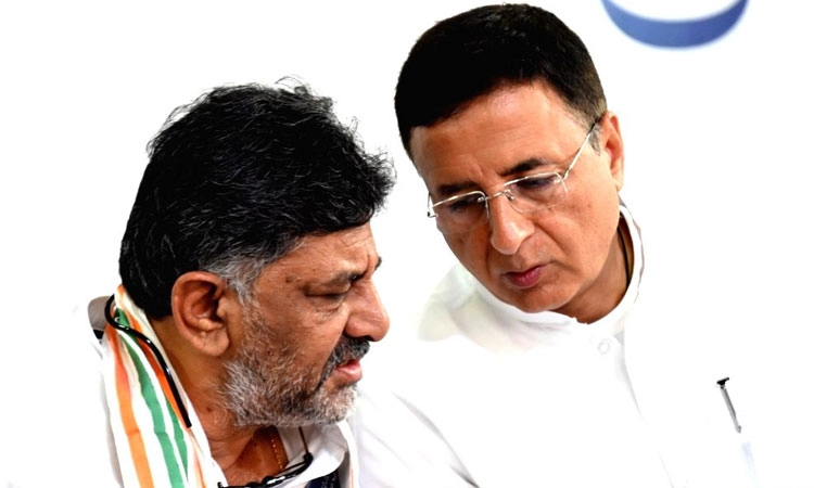 ಮೇಲ್ಮನೆ ಸ್ಥಾನ ಭರ್ತಿಗೆ ರಣದೀಪ್‌ ಸಿಂಗ್‌ ಸುರ್ಜೇವಾಲ ಜತೆ ಚರ್ಚೆ: ಡಿ.ಕೆ.ಶಿವಕುಮಾರ್‌ 