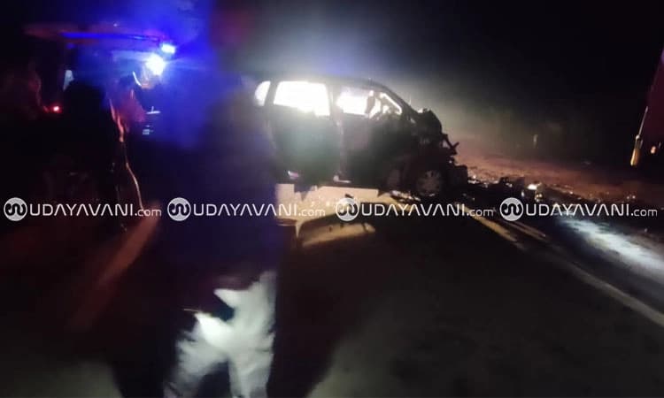 Thirthahalli ಭೀಕರ ಅಪಘಾತ; ಸ್ಥಳದಲ್ಲೇ ಓರ್ವ ಸಾ*ವು