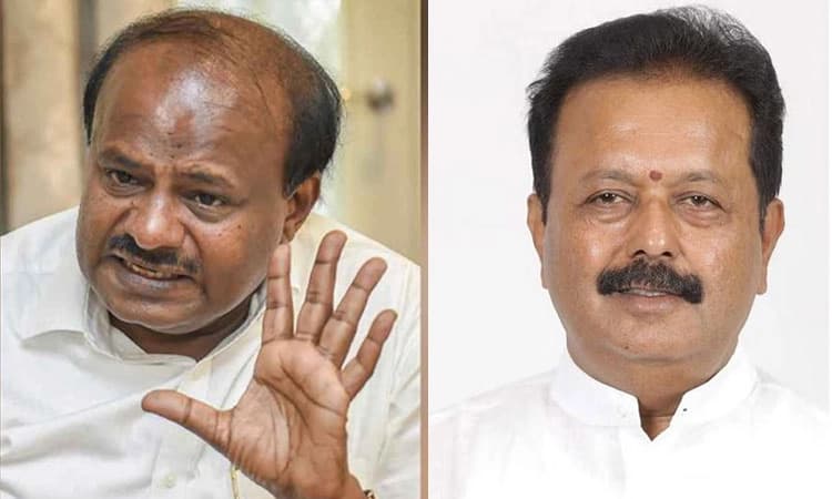 ಕೇಂದ್ರ ಸಚಿವ ಕುಮಾರಸ್ವಾಮಿ-ಸಚಿವ ಚಲುವರಾಯಸ್ವಾಮಿ ನಡುವೆ ಆಣೆ-ಪ್ರಮಾಣದ ಸವಾಲ್‌