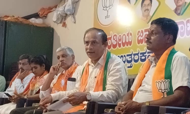 Sirsi: ಕಾಗೇರಿ ಹಾಕಿದ ಹಳಿಯ ಮೇಲೆ ಶಾಸಕರ ರೈಲು ಓಡುತ್ತಿದೆ: ನಿಡಗೋಡ