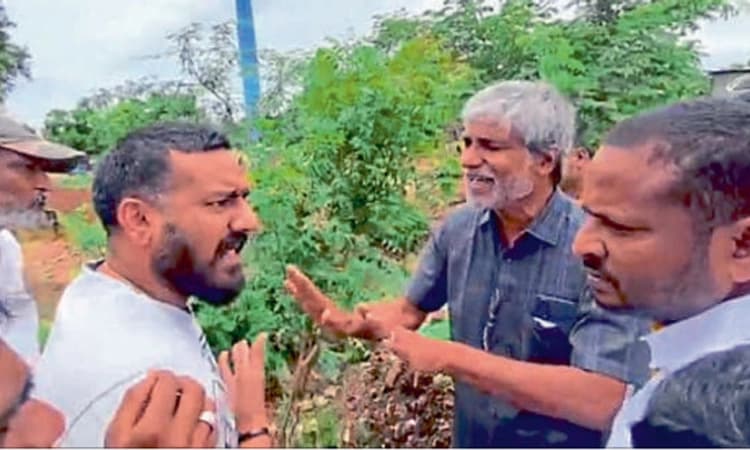 ಚರಂಡಿ ವಿಚಾರಕ್ಕೆ ಭಾರಿ ವಾಕ್ಸಮರ!