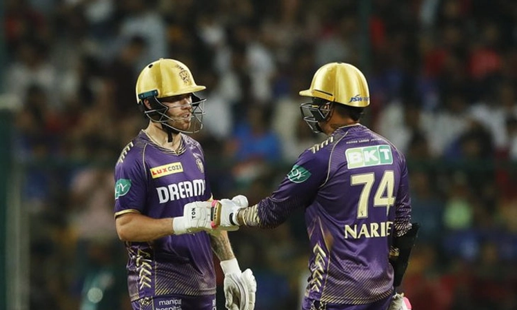 IPL; RCB ವಿರುದ್ಧ ಕೋಲ್ಕತಾ ನೈಟ್ ರೈಡರ್ಸ್ ಗೆ 7 ವಿಕೆಟ್‌ಗಳ ಜಯ