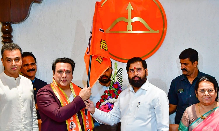 ನಟ, ಕಾಂಗ್ರೆಸ್‌ ಮಾಜಿ ಸಂಸದ ಗೋವಿಂದ “ಶಿಂಧೆ ಸೇನೆ’ ಸೇರ್ಪಡೆ