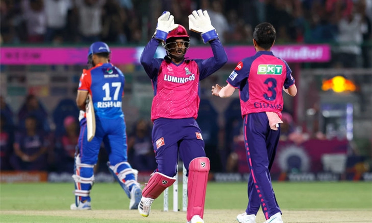 IPL ;ಡೆಲ್ಲಿ ಕ್ಯಾಪಿಟಲ್ಸ್ ವಿರುದ್ಧ ರಾಜಸ್ಥಾನ್ ರಾಯಲ್ಸ್ ಗೆ  12 ರನ್‌ಗಳ ಜಯ