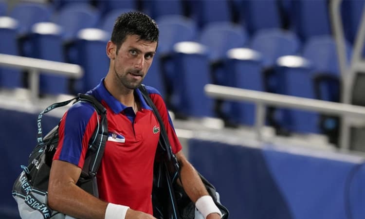 ಪದಕವಿಲ್ಲದೆ ಟೋಕಿಯೊ ಒಲಿಂಪಿಕ್ಸ್ ಪಯಣ ಅಂತ್ಯಗೊಳಿಸಿದ ನೊವಾಕ್ ಜೊಕೊವಿಕ್