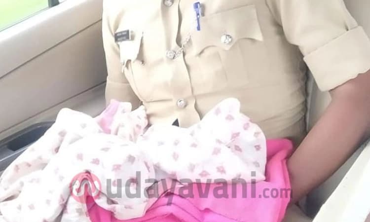 ವಿಜಯಪುರ: ರಸ್ತೆ ಬದಿಯ ಮುಳ್ಳುಕಂಟಿಯಲ್ಲಿ ನವಜಾತ ಹೆಣ್ಣುಶಿಶು ಪತ್ತೆ