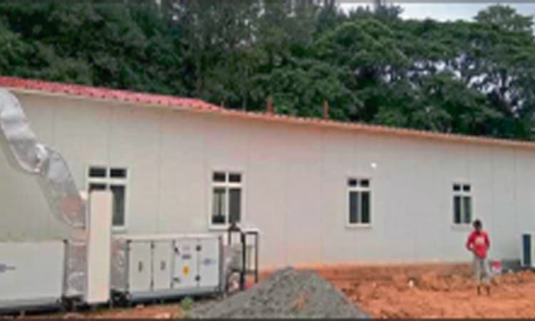 ಮೂರನೇ ಅಲೆಗೆ ಮತ್ತೊಂದು ಮೇಕ್‌ಶಿಫ್ಟ್ಆಸ್ಪತ್ರೆ ಸಜ್ಜು