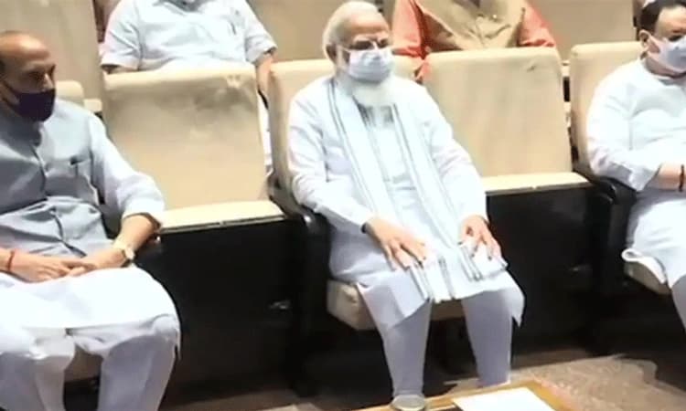 ಸಂಸತ್ ಕಲಾಪಕ್ಕೆ ಅಡ್ಡಿ: ಕಾಂಗ್ರೆಸ್ ಪಕ್ಷದ ಮುಖವಾಡ ಬಯಲುಗೊಳಿಸಿ: ಸಂಸದರಿಗೆ ಮೋದಿ