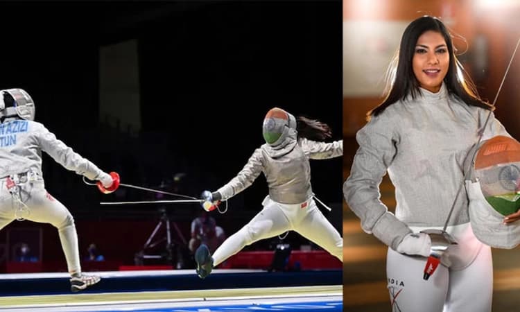 ಒಲಿಂಪಿಕ್ಸ್ ಇತಿಹಾಸದಲ್ಲೇ ಮೊದಲ ಬಾರಿಗೆ ಫೆನ್ಸಿಂಗ್ ಪಂದ್ಯದಲ್ಲಿ ಭಾರತಕ್ಕೆ ಗೆಲುವು